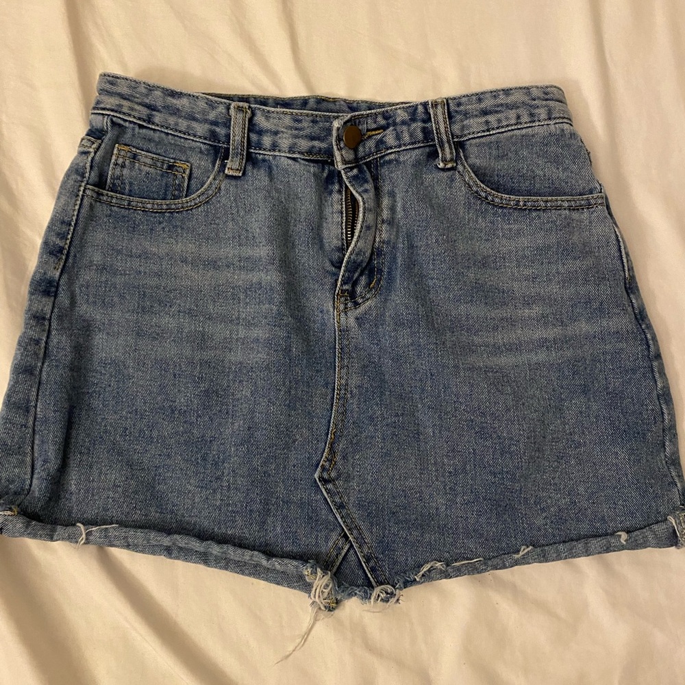 Jean skirt